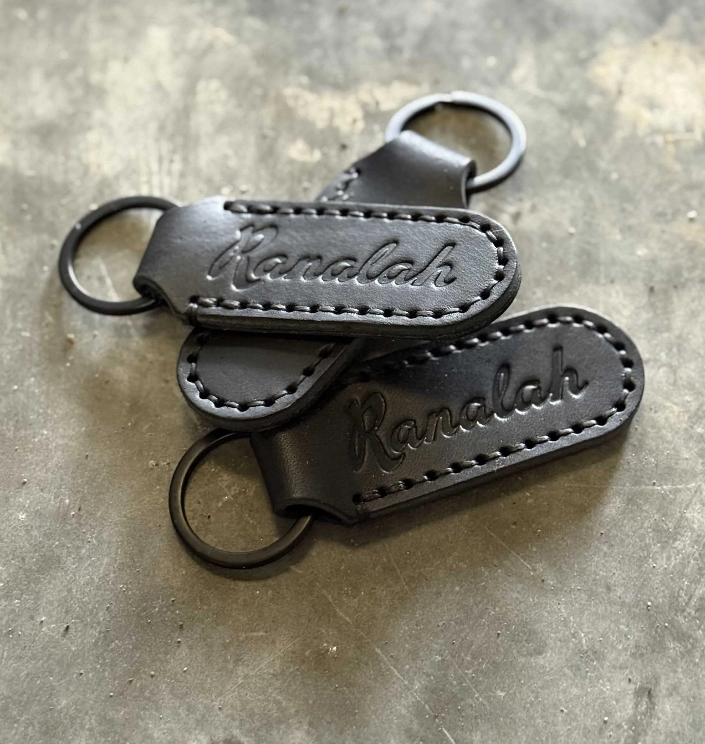 Leather Keyring — Ranalah
